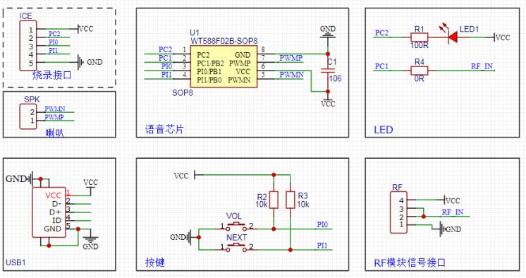 門鈴音樂IC方案設計